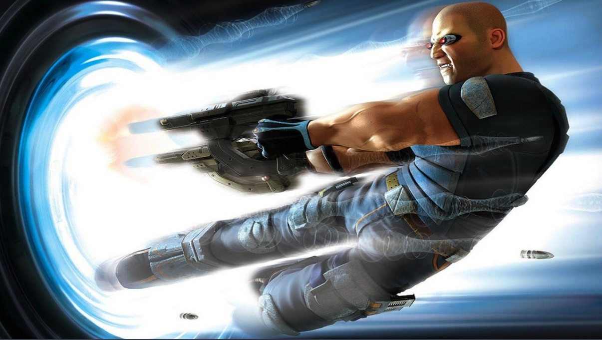 Timesplitters 3 Cover Art - Image of the original cover art from the Timesplitters 3 game.